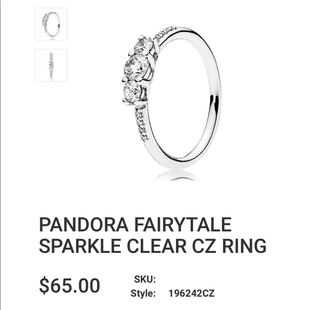 Pandora ring size 6